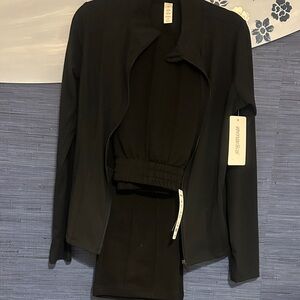 Marika Black Activewear Set